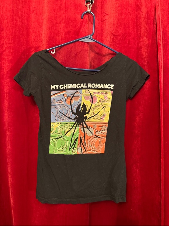 Hot Topic Tops - DIY My Chemical Romance Rainbow Spider Tee